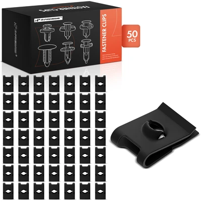50 Pcs #8 Screw Size Phosphate U-Nuts