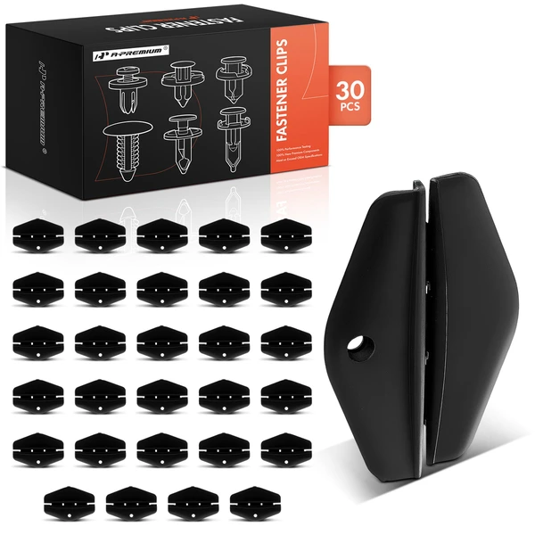 1982-1989 Buick Skyhawk 30 Pcs Nylon Black Door Window Guide A-Premium APRCF3760