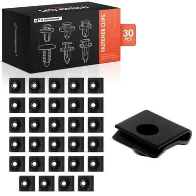 30 Pcs M5.5 Nylon Screw Grommet Retainer Clip