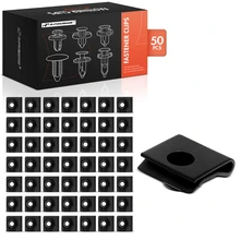 50 Pcs M5.5 Nylon Screw Grommet Retainer Clip