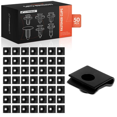 50 Pcs M5.5 Nylon Screw Grommet Retainer Clip