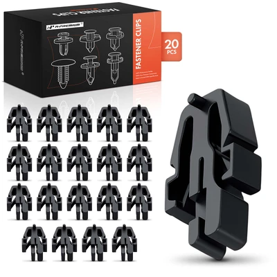 20 Pcs 13mm Nylon Grille Retainer Clip Fastener