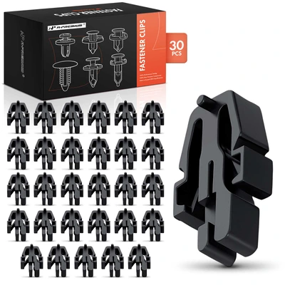 30 Pcs 13mm Nylon Grille Retainer Clip Fastener