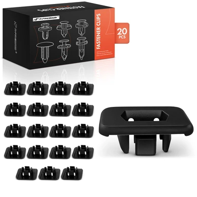 20 Pcs 26mm Nylon Radiator Grille Nut Retainer Mounting Clip