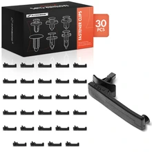 2001-2006 Acura MDX 30 Pcs Nylon Black Front Door Weatherstrip Retainer A-Premium APRCF4026