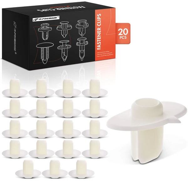 20 Pcs Nylon Natural Bumper Grommet A-Premium APRCF4031