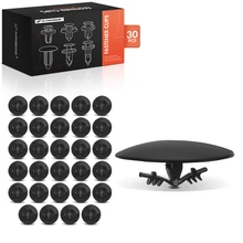 2003-2008 2010 Acura MDX 30 Pcs Nylon Black Hood Insulation Retainer A-Premium APRCF4080