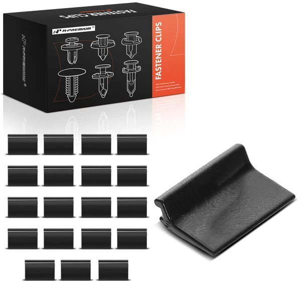 2005-2024 Hyundai Tucson 20 Pcs Nylon Black Door Weatherstrip Clip A-Premium APRCF015