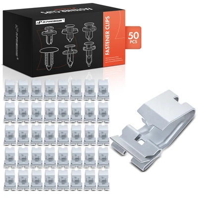 50 Pcs Zinc Organic Radiator Grille Retainer Clips