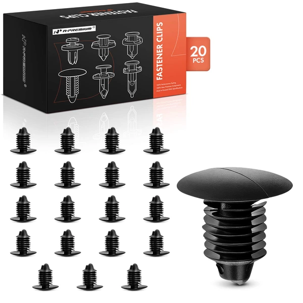 2014-2017 Cadillac CTS 20 Pcs Nylon Black Radiator Baffle Retainer A-Premium APRCF4016