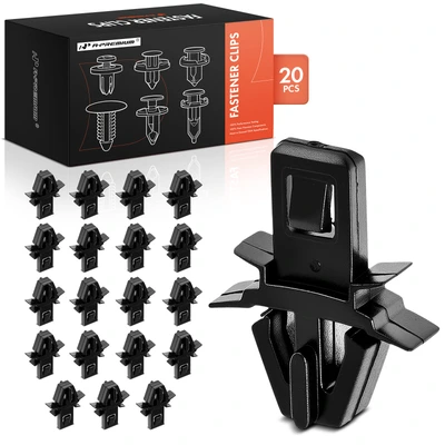 20 Pcs Nylon Radiator Grille Retainer Clips