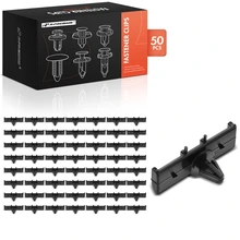 1997-2018 Ford Expedition 50 Pcs Nylon Black Rocker Panel Molding Clip A-Premium APRCF4396