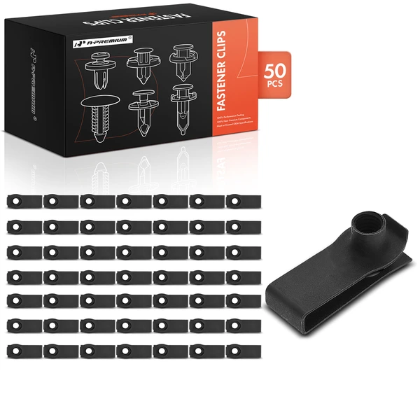 2003-2009 Hummer H2 50 Pcs Plating Metal Extruded U-Nut A-Premium APRCF4468