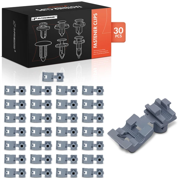 2003-2007 Saturn Vue 30 Pcs Nylon Gray Door Lock Rod Clip A-Premium APRCF4482