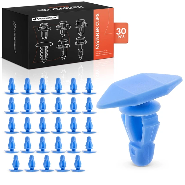 1994-2024 Nissan Sentra 30 Pcs Nylon Blue Weatherstrip Retainer Clip A-Premium APRCF4491