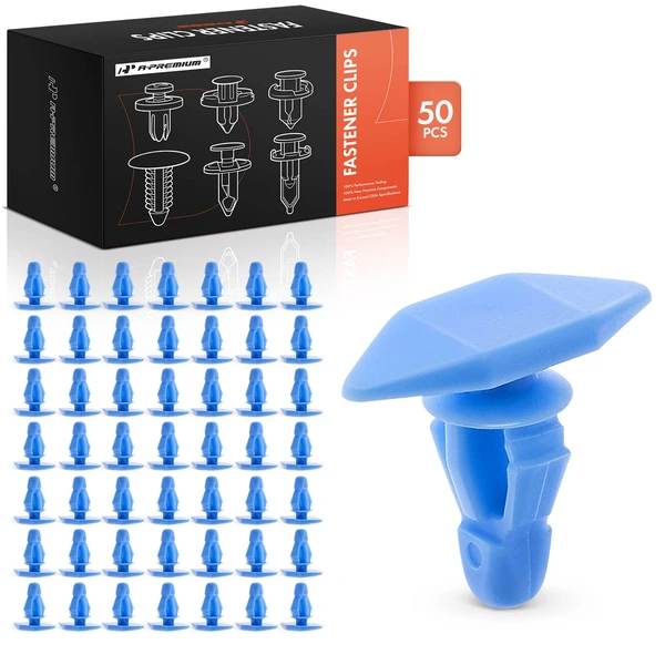 1994-2024 Nissan Altima 50 Pcs Nylon Blue Weatherstrip Retainer Clip A-Premium APRCF4492