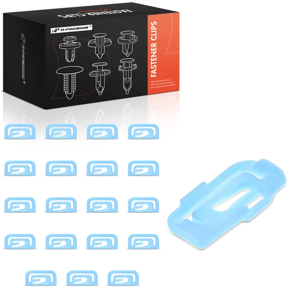 20 Pcs Nylon Blue Windshield Molding Clip A-Premium APRCF4544