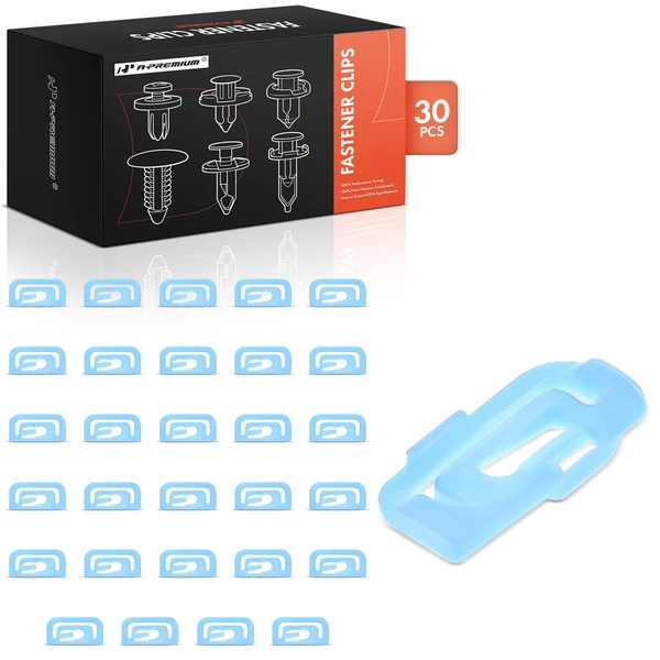 1992-2000 Mitsubishi Montero 30 Pcs Nylon Blue Windshield Molding Clip A-Premium APRCF4545