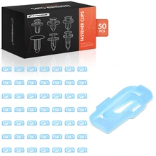50 Pcs 24.5mm×12mm Nylon Windshield Molding Retainer Clips