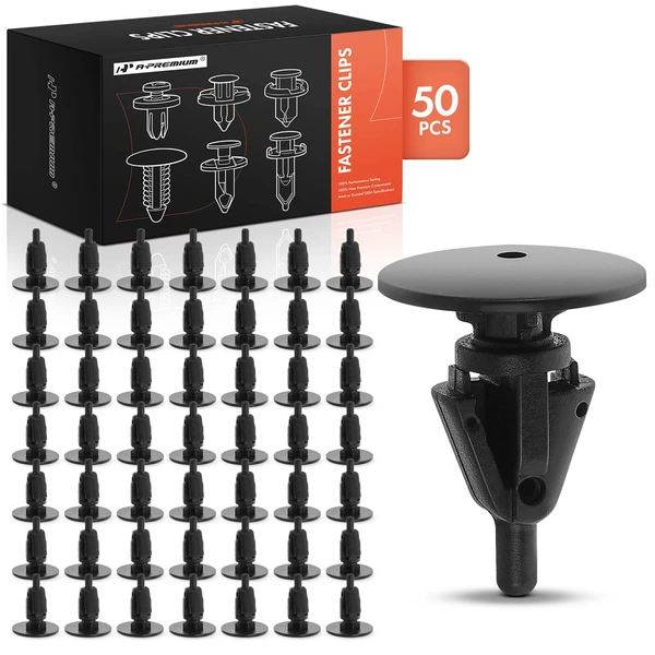 2000 Lexus SC300 50 Pcs Nylon Black Rocker Panel Clip A-Premium APRCF4600