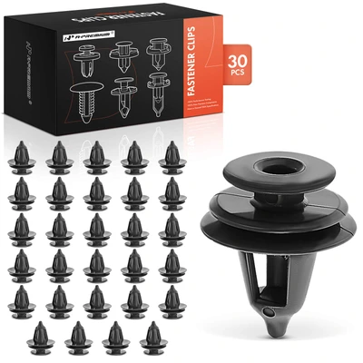 30 Pcs 9.5mm Nylon Door Trim Panel Retainer Clips