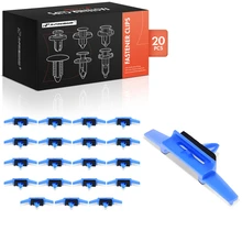 1996-2016 Honda Civic 20 Pcs Nylon Blue Drip Molding Clip A-Premium APRCF4188