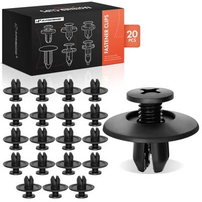 20 Pcs 7mm Quarter Panel Wheel Opening Molding Screw Retainer Clip