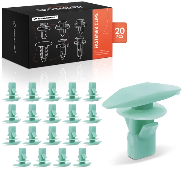 1995-2012 Honda Odyssey 20 Pcs Nylon Green Weatherstrip Retainer Clip A-Premium APRCF4234