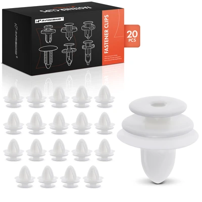 20 Pcs 11mm Nylon Board Inside Trim Panel Retainer Clip