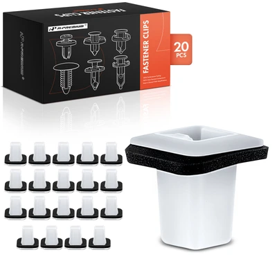 20 Pcs 8mm x 8mm Nylon Cowl & Wheelhouse Screw Grommet with Sealer