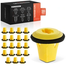 20 Pcs M4.8 Nylon Screw Grommet Retainer Clips