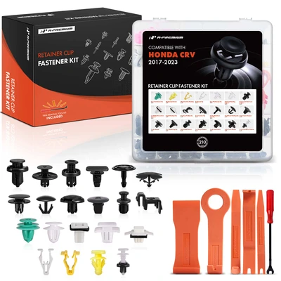 210 Pcs Trim Clip Retainer Fastener Kits