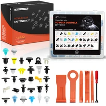 2019-2024 Toyota Corolla Quantity Pcs Retainer Clip Fastener Kit with Removal Tool A-Premium APRCF4732