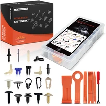 1984-1994 Mercury Topaz Quantity Pcs Retainer Clip Fastener Kit with Removal Tool A-Premium APRCF4885