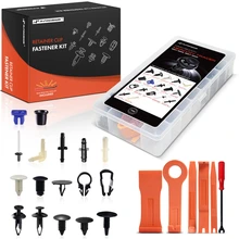 1987-1989 1991-1999 Mercury Tracer Quantity Pcs Retainer Clip Fastener Kit with Removal Tool A-Premium APRCF4886