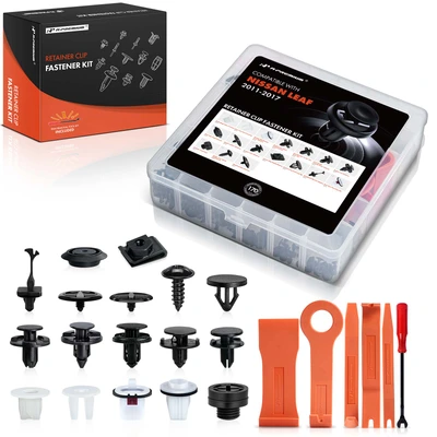 2011-2017 Nissan LEAF Quantity Pcs Retainer Clip Fastener Kit with Removal Tool A-Premium APRCF4897
