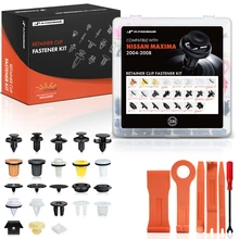 2004-2008 Nissan Maxima Quantity Pcs Retainer Clip Fastener Kit with Removal Tool A-Premium APRCF4900