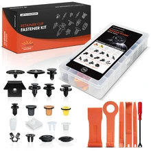 2024 Nissan TITAN Quantity Pcs Retainer Clip Fastener Kit with Removal Tool A-Premium APRCF4922