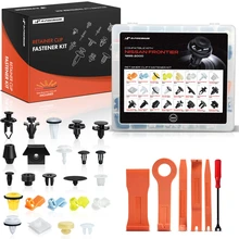 1998-2000 Nissan Frontier Quantity Pcs Retainer Clip Fastener Kit with Removal Tool A-Premium APRCF4928