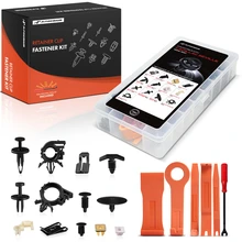 1986-1991 Cadillac Seville Quantity Pcs Retainer Clip Fastener Kit with Removal Tool A-Premium APRCF4978