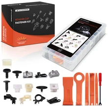 1984-1996 Chevrolet Corvette Quantity Pcs Retainer Clip Fastener Kit with Removal Tool A-Premium APRCF4992