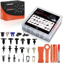 1991-2001 Ford Explorer Quantity Pcs Retainer Clip Fastener Kit with Removal Tool A-Premium APRCF4786