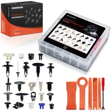 1997-2002 Ford Expedition Quantity Pcs Retainer Clip Fastener Kit with Removal Tool A-Premium APRCF4781