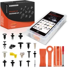 2005-2007 Ford E-150 Quantity Pcs Retainer Clip Fastener Kit with Removal Tool A-Premium APRCF4824
