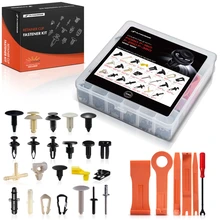 1992-1996 Ford F-150 Quantity Pcs Retainer Clip Fastener Kit with Removal Tool A-Premium APRCF4826