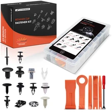 2013-2018 Ford C-Max Quantity Pcs Retainer Clip Fastener Kit with Removal Tool A-Premium APRCF4821