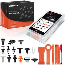 2013-2019 Lincoln MKT Quantity Pcs Retainer Clip Fastener Kit with Removal Tool A-Premium APRCF4849