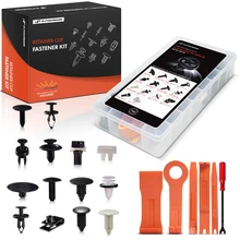 2010-2012 Lincoln MKZ Quantity Pcs Retainer Rivet Clips Fender Fastener Kits with Removal Tool A-Premium APRCF4854