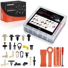 1984-1992 Lincoln Mark VII Quantity Pcs Retainer Clip Fastener Kit with Removal Tool A-Premium APRCF4867