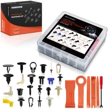 1982-1989 Lincoln Town Car Quantity Pcs Retainer Clip Fastener Kit with Removal Tool A-Premium APRCF4869